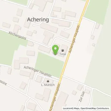 Standortübersicht der Tankstelle TotalEnergies Freising in 85354 Freising