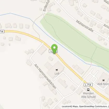 Standortübersicht der Tankstelle Raiffeisen Wenden in 57482 Wenden