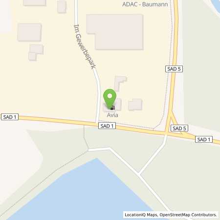 Standortübersicht der Benzin-Super-Diesel Tankstelle: AVIA Tankstelle in 93158, Teublitz
