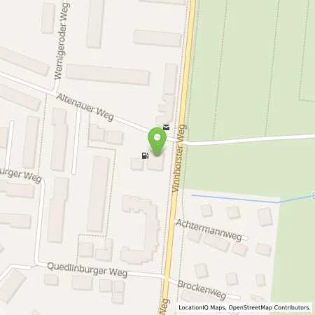 Standortübersicht der Tankstelle Hannover in 30419 Hannover