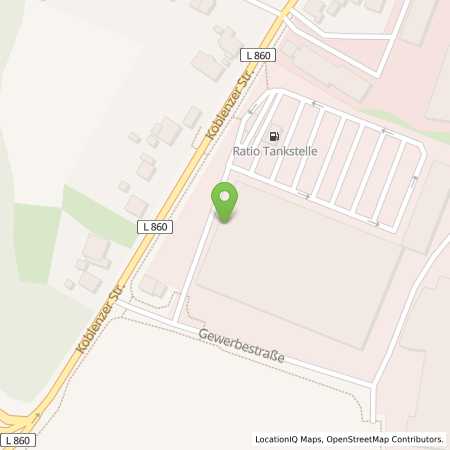 Standortübersicht der Benzin-Super-Diesel Tankstelle: Ratio Löhne - Gohfeld in 32584, Löhne