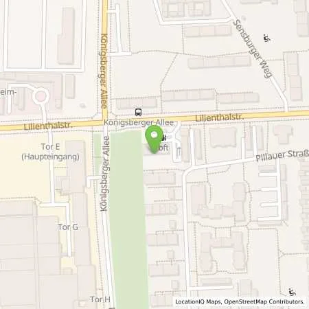 Standortübersicht der Tankstelle Volker Lautensack in 68307 Mannheim