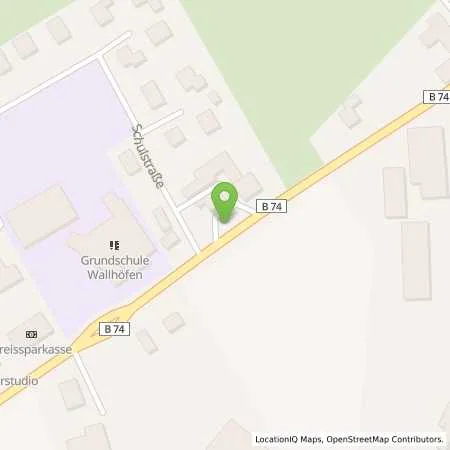 Standortübersicht der Tankstelle Wallhöfen in 27729 Wallhöfen