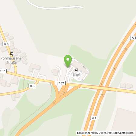 Standortübersicht der Benzin-Super-Diesel Tankstelle: Shell Wermelskirchen Huenger 12 in 42929, Wermelskirchen