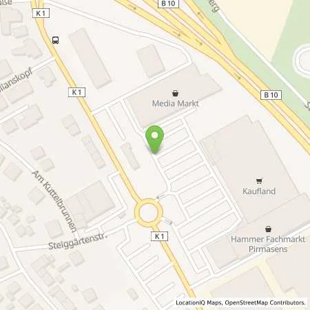 Standortübersicht der Tankstelle Supermarkt-Tankstelle am real,- Markt PIRMASENS ZWEIBRUECKER STR. 230 in 66954 Pirmasens