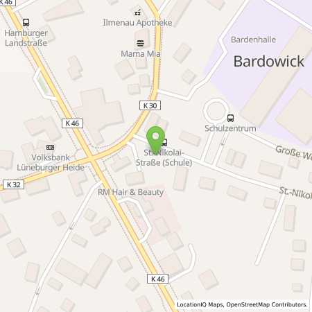 Standortübersicht der Benzin-Super-Diesel Tankstelle: Shell Bardowick Hamburger Landstr. 20 in 21357, Bardowick