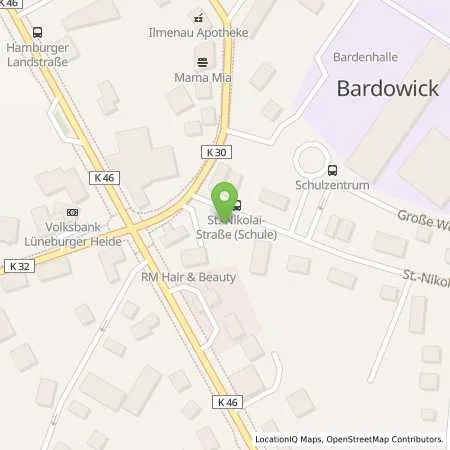 Standortübersicht der Tankstelle Shell Bardowick Hamburger Landstr. 20 in 21357 Bardowick