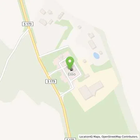Standortübersicht der Tankstelle Esso Tankstelle in 01819 KURORT BERGGIESSHUEBEL