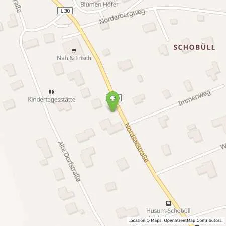 Standortübersicht der Tankstelle star Tankstelle in 25813 Husum