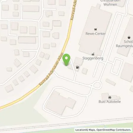 Standortübersicht der Tankstelle Aral Tankstelle in 21614 Buxtehude