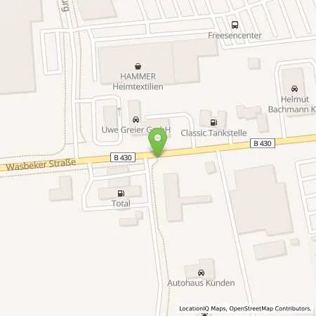 Standortübersicht der Tankstelle Neumünster in 24537 Neumünster