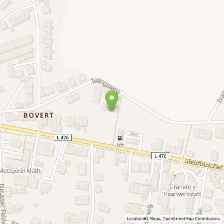 Standortübersicht der Tankstelle Freie Tankstelle in 40670 Meerbusch