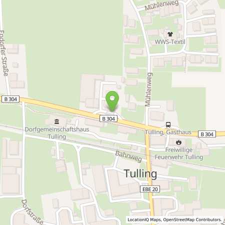Standortübersicht der Benzin-Super-Diesel Tankstelle: AVIA Tankstelle in 85643, Tulling