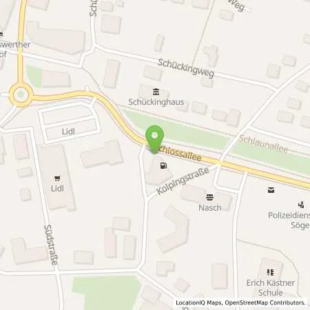 Standortübersicht der Tankstelle Aral Tankstelle in 49751 Sögel