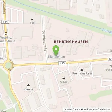 Standortübersicht der Tankstelle OIL! Tankstelle Castrop-Rauxel in 44575 Castrop-Rauxel