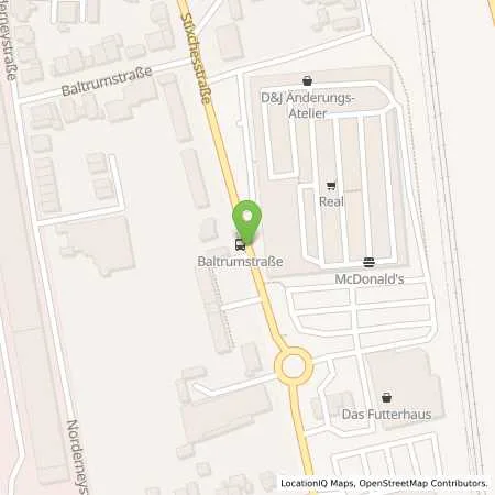 Standortübersicht der Tankstelle JET LEVERKUSEN STIXCHESSTR. 123 in 51377 LEVERKUSEN