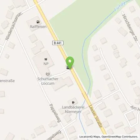 Standortübersicht der Tankstelle Rehburg-Loccum in 31547 Rehburg-Loccum