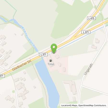 Standortübersicht der Benzin-Super-Diesel Tankstelle: TotalEnergies Schwalmtal in 41366, Schwalmtal