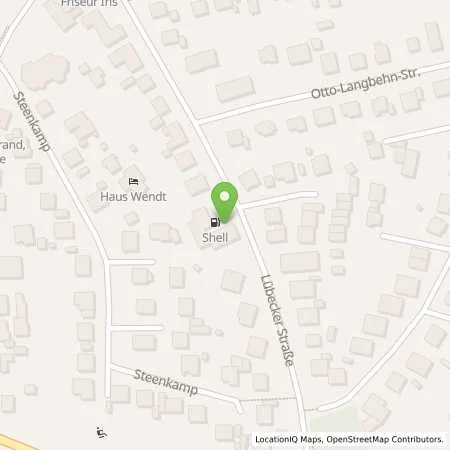 Standortübersicht der Tankstelle Shell Timmendorfer Strand Luebecker Str. 18 in 23669 Timmendorfer Strand