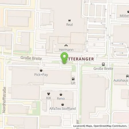 Standortübersicht der Tankstelle Tankstelle BONO Pick+Pay Mitnahmemöbel GmbH in 37077 Göttingen