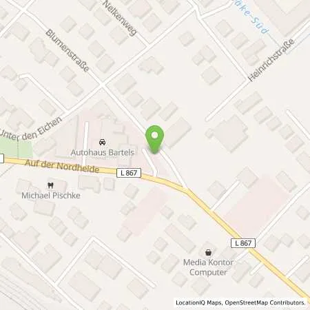 Standortübersicht der Tankstelle Aral Tankstelle in 27798 Hude