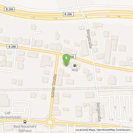 Standortübersicht der Tankstelle Aral Tankstelle in 53474 Bad Neuenahr (Ahr.)