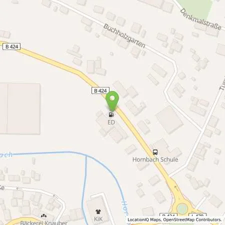 Standortübersicht der Tankstelle Autohaus Wagner GmbH in 66500 Hornbach