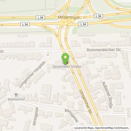 Standortübersicht der Tankstelle Aral Tankstelle in 50739 Köln