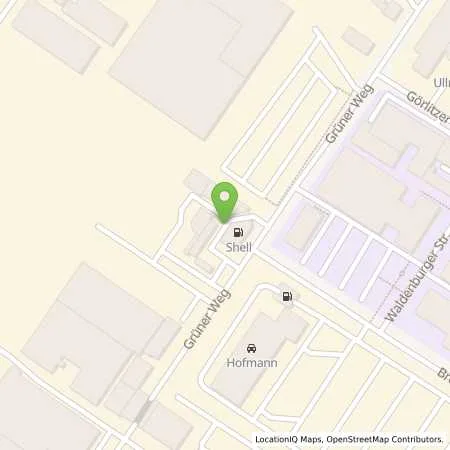 Standortübersicht der Tankstelle Shell Paderborn Gruener Weg 24 in 33098 Paderborn