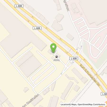 Standortübersicht der Benzin-Super-Diesel Tankstelle: Aral Tankstelle in 45881, Gelsenkirchen