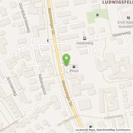 Standortübersicht der Tankstelle PIN Service-Station in 89231 Neu-Ulm