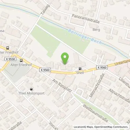 Standortübersicht der Tankstelle Shell Heilbronn Unterlandstr. 49 in 74078 Heilbronn