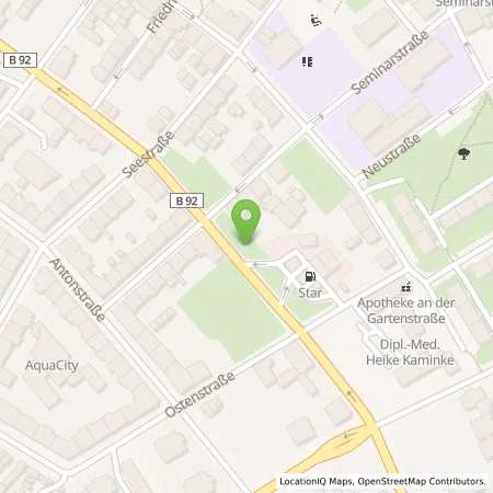 Standortübersicht der Tankstelle star Tankstelle in 08523 Plauen