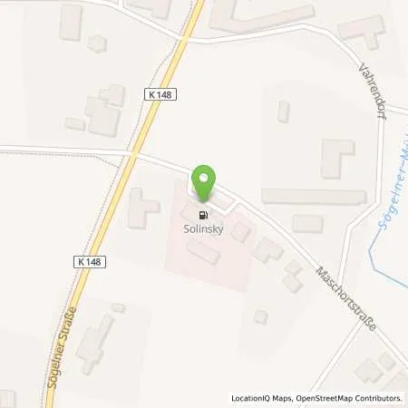 Standortübersicht der Tankstelle Tankstelle Solinsky in 49597 Rieste