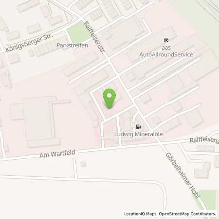 Standortübersicht der Tankstelle Walter Ludwig in 61169 Friedberg