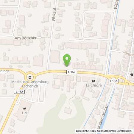 Standortübersicht der Benzin-Super-Diesel Tankstelle: TOTAL ERFTSTADT-LECHENICH in 50374, ERFTSTADT-LECHENICH