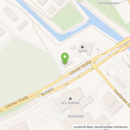 Standortübersicht der Benzin-Super-Diesel Tankstelle: Sprint Leipzig Lützner Str. in 04179, Leipzig
