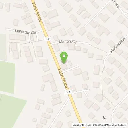 Standortübersicht der Tankstelle Tankcenter Quickborn in 25451 Quickborn