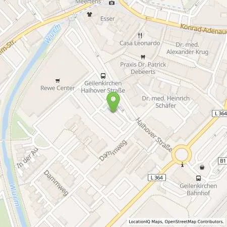 Standortübersicht der Tankstelle SB Markt Geilenkirchen Haihover Str. 1 in 52511 Geilenkirchen
