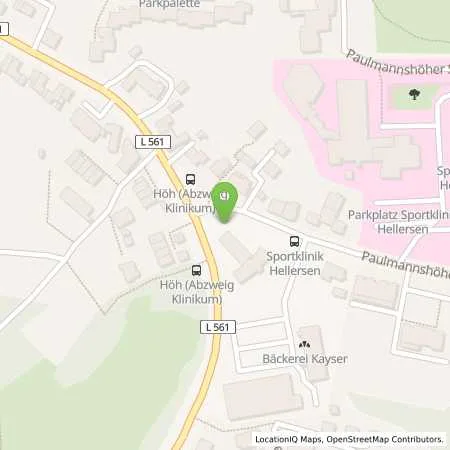 Standortübersicht der Tankstelle Shell Luedenscheid Paulmannshoeher Str. 2 in 58515 Luedenscheid