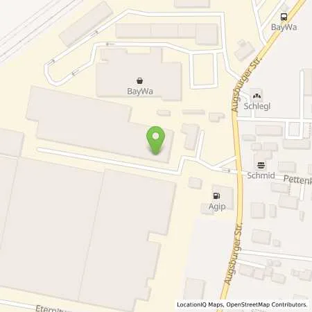 Standortübersicht der Tankstelle NEUBURG/DONAU - AUGSBURGER STR. in 86633 Neuburg / Donau