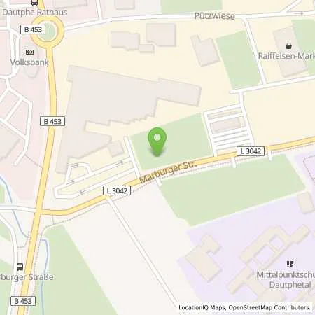 Standortübersicht der Tankstelle Raiffeisen Tankstelle Dautphetal in 35232 Dautphetal Dautphe