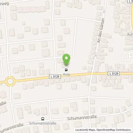 Standortübersicht der Tankstelle AVIA Tankstelle in 35415 Pohlheim