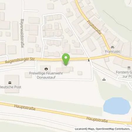 Standortübersicht der Tankstelle AVIA Tankstelle in 93093 Donaustauf