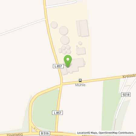 Standortübersicht der Benzin-Super-Diesel Tankstelle: Raiffeisen Westfalen Mitte eG in 59519, Möhnesee-Echtrop