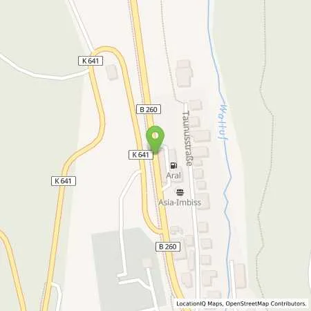 Standortübersicht der Tankstelle Aral Tankstelle in 65344 Eltville