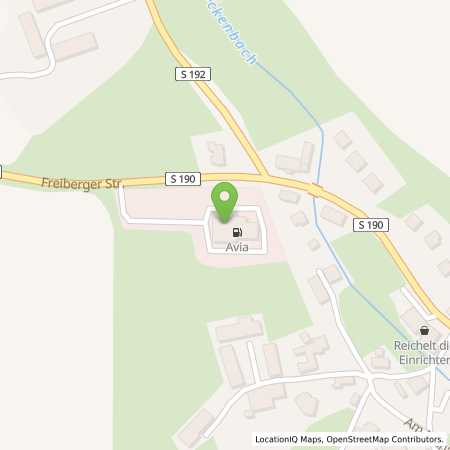 Standortübersicht der Benzin-Super-Diesel Tankstelle: Tino Mickan in 01774, Klingenberg