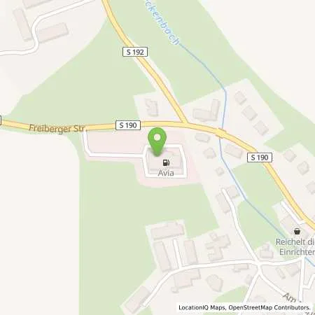 Standortübersicht der Tankstelle Tino Mickan in 01774 Klingenberg