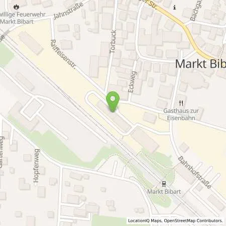 Standortübersicht der Tankstelle BayWa Tankstelle Markt Bibart in 91477 Markt Bibart