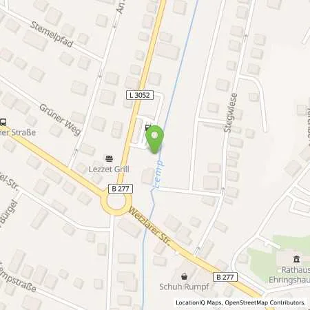 Standortübersicht der Tankstelle Shell Ehringshausen Koelschhaeuser Str. 1 in 35630 Ehringshausen